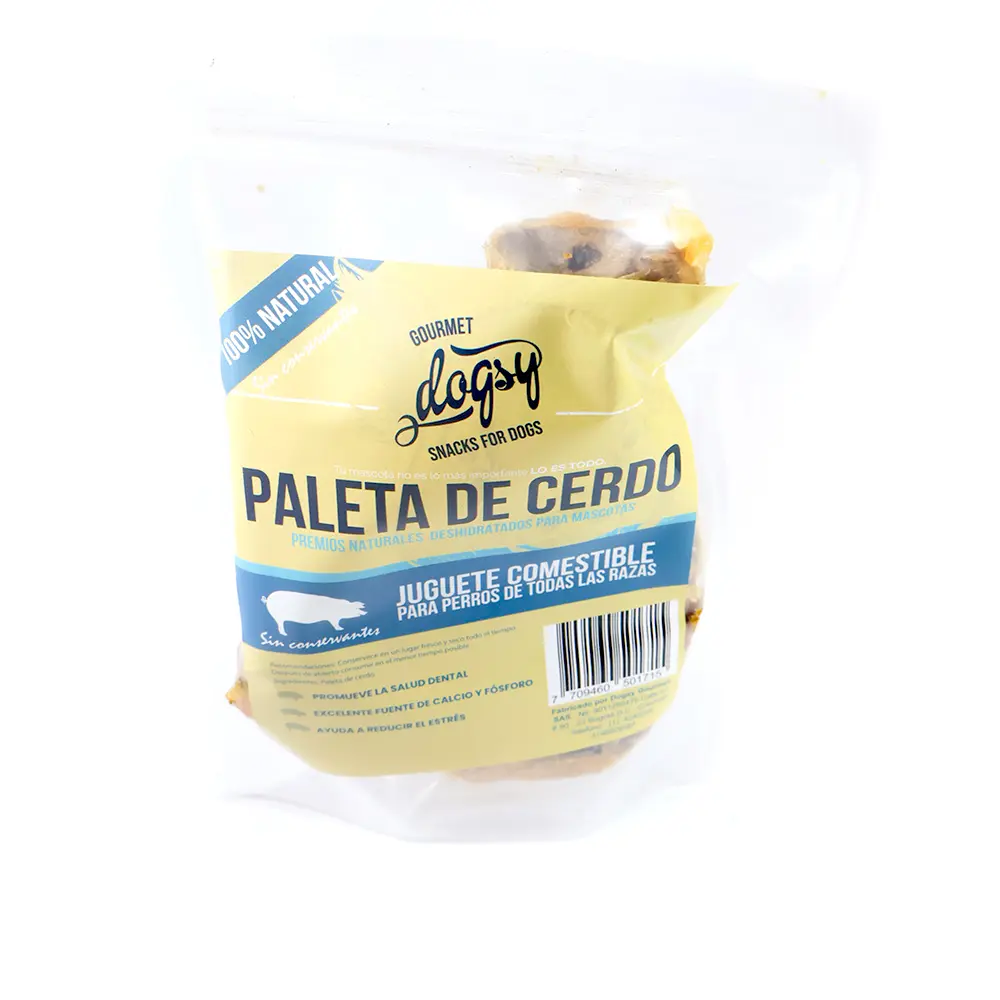 Paleta  deshisdratada de cerdo  