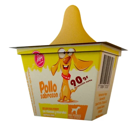 [DOG003] PALETA POLLO 90 GR