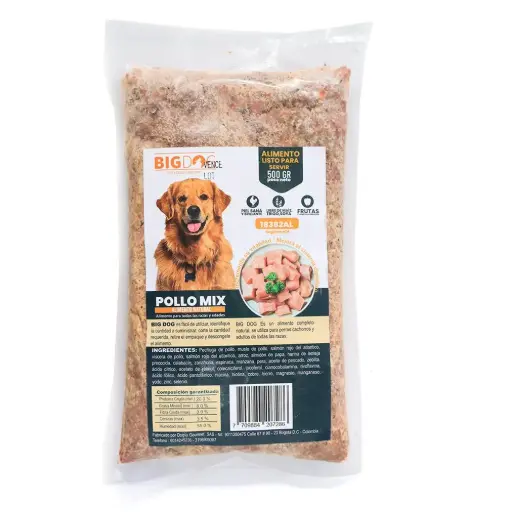 [BIG06] DOGSY BARF POLLO CRUDO 500 GR ( CRUDO) 
