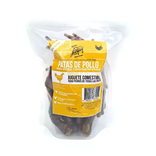 [DDP02] Dogsy Patas de pollo deshidratadas x 12 unds